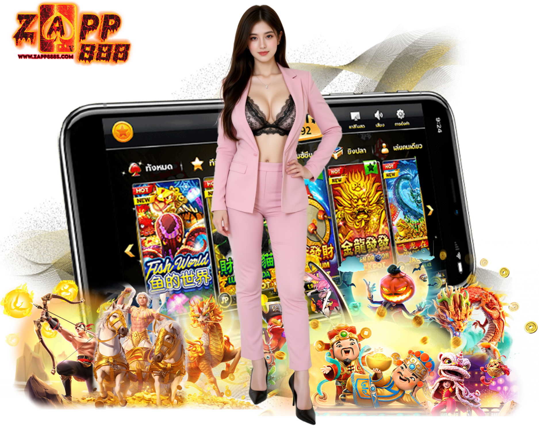 ZAPP888 สล็อตเว็บใหญ่